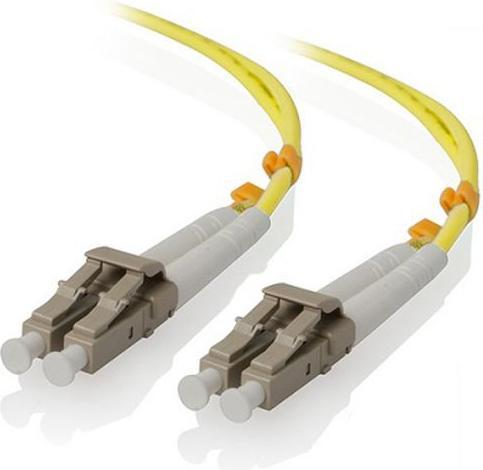 Actual product image Alogic Fibre optic cable LC-LC Multi Mode Duplex LSZH OS2 (10 m)