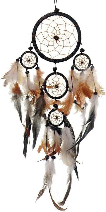 Actual product image IKO Dream catcher with rainbow thread h=65cm d=22 + 9