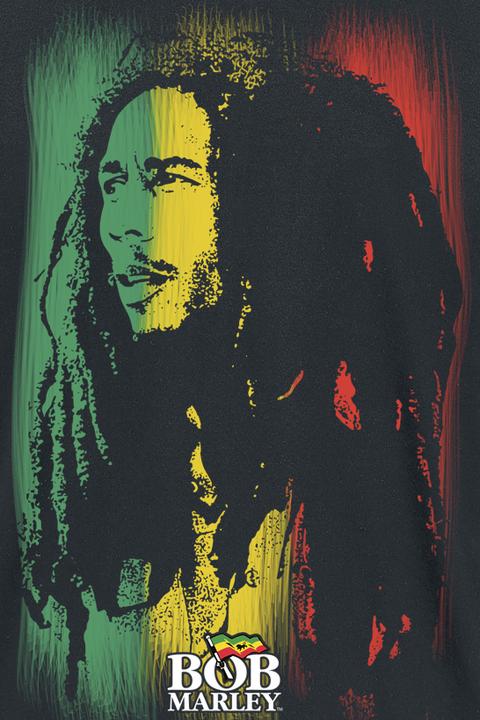 Produktbild Bob Marley Stare Paint Stripe (4XL)
