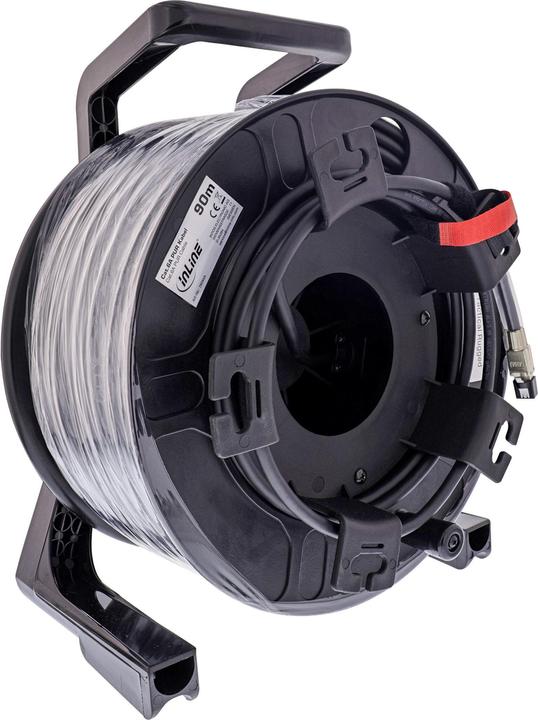 InLine Netzwerk-Kabeltrommel IP67 Outdoor PUR (90 m, 23 mm²)