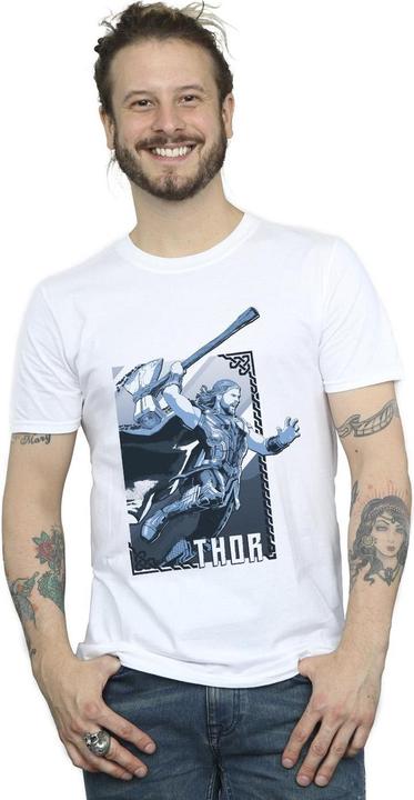 Image du produit - T-shirt THOR LOVE AND THUNDER ATTACK - Homme (4XL)