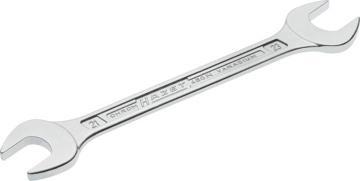 Produktbild HAZET Doppel-Maulschlüssel 450N-21X23 ∙ Aussen Sechskant Profil ∙ 21 x 23 mm