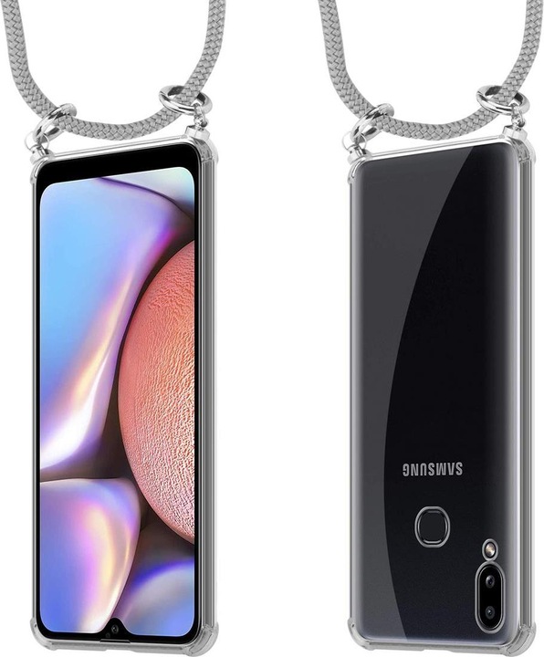 Produktbild Cadorabo TPU Handy Kette SILBER Cover