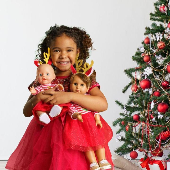 Actual product image Heless Christmas dress size 28-35 cm