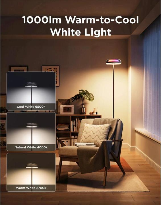 Actual product image Govee Uplitghter floor lamp (1000 lm)