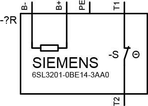 Image du produit Siemens Résistance de freinage 0,55