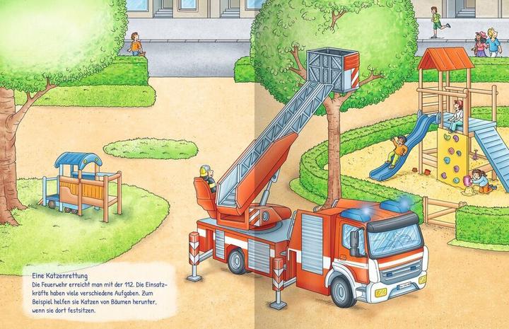 Produktbild Meine grosse bunte Stickerwelt – Polizei und Feuerwehr