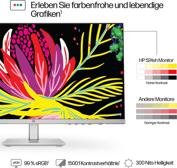 Produktbild HP Series 5 524sh (1920 x 1080 Pixel, 24")