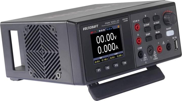 Actual product image Voltcraft PMM 3005-20 Multimeter and power supply digital CAT II 600 V display (C (CAT II 600V, Table multimeter)