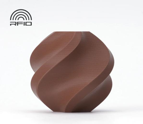 Produktbild Bambu Lab PLA Matte - Dark Brown - 1.75mm (PLA, 1.75 mm, 1000 g, Braun)