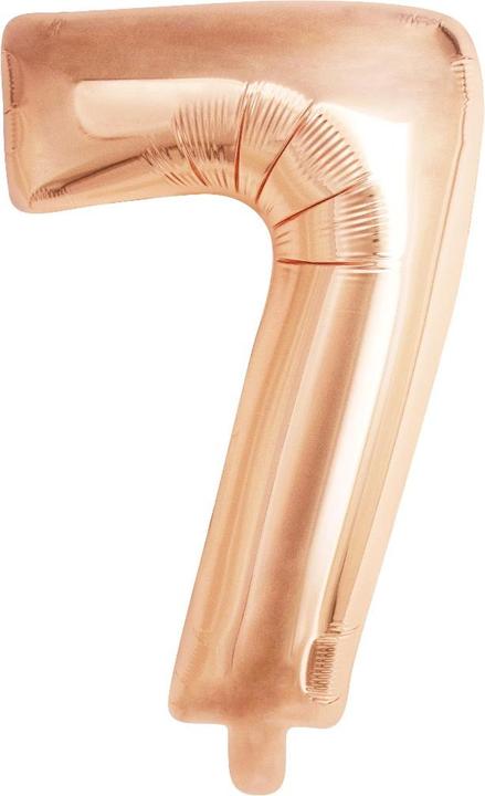 Produktbild Ballon Nummer 7 Alu Kupfer 40cm (1 x)