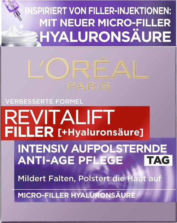 Produktbild L'Oréal Paris Loreal, Revitift Füllstoff, Tagescreme, 50 ml (50 ml, Tagescreme)