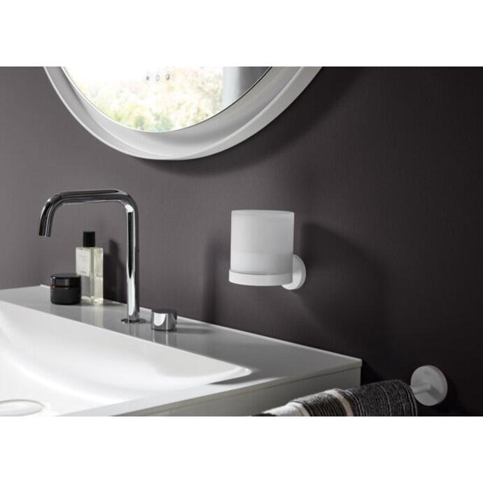 Thumbnail - Emco, Seifenspender + Seifenschale, round Sensor-Seifenspender, satiniertes Kristallglas