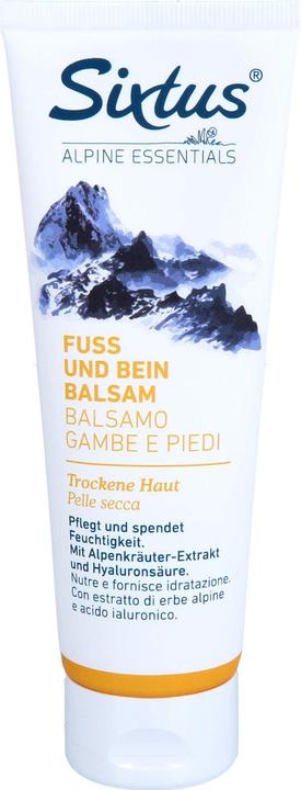 Immagine prodotto Sixtus Balsamo Per Piedi E Gambe (Crema piedi e gel piedi, 125 ml)