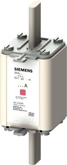 Image du produit Siemens N liaison fusible NH1 A gG Un AC Un DC (Fusible diazé, 224 A)