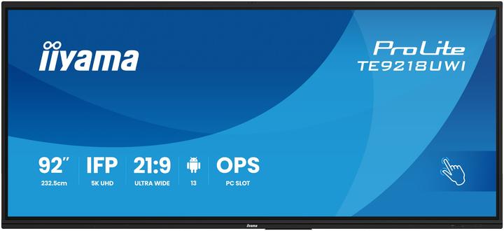 Produktbild iiyama LFD ProLite TE9218UWI-B1AG (5120 x 2160 Pixel, 91.50")