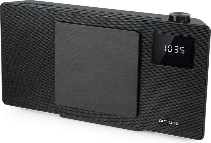 Actual product image Muse M-60BT Bluetooth Micro System With FM Radio, CD and USB Port (Bluetooth, 1x 40 W)