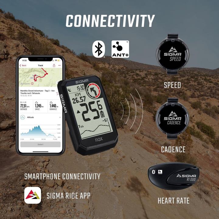 Actual product image Sigma Sport Computer Rox 4.0 Endurance GPS