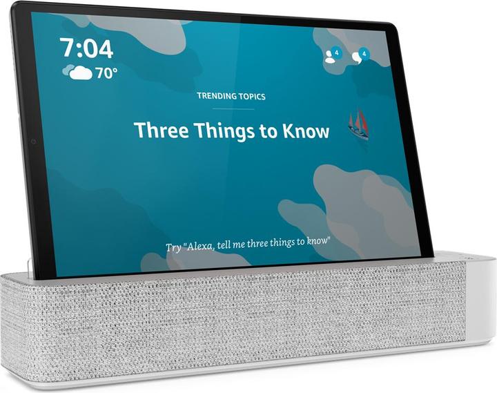 Immagine prodotto Lenovo Smart Tab M10 HD (2a generazione) con Alexa integrata (10.10", 64 GB, Grigio platino)