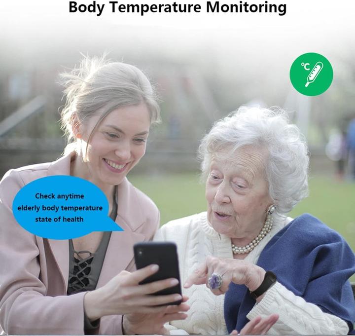 Actual product image Quyueda Senior SOS GPS Tracker with Voice Calls, Activity Monitoring, and Safety Alerts