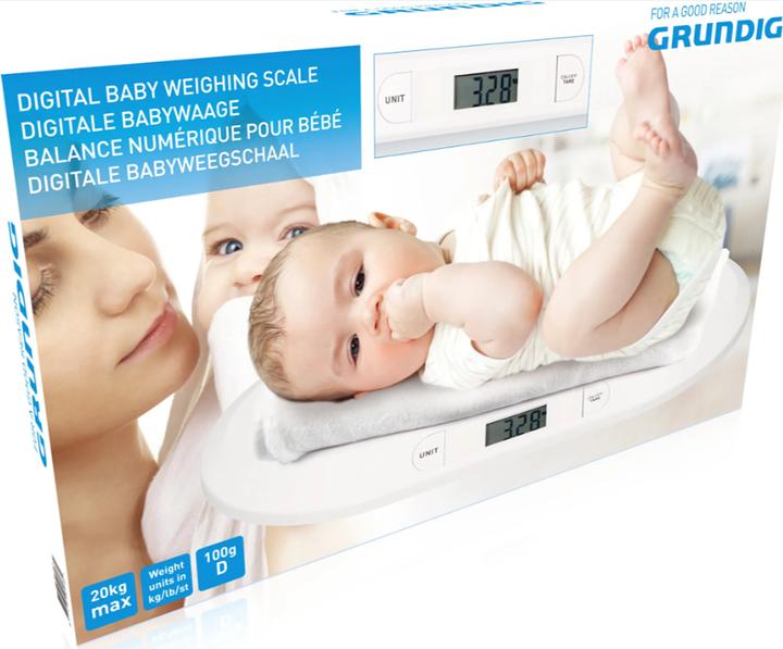 Actual product image Grundig Baby scale up to 20Kg (20 kg)