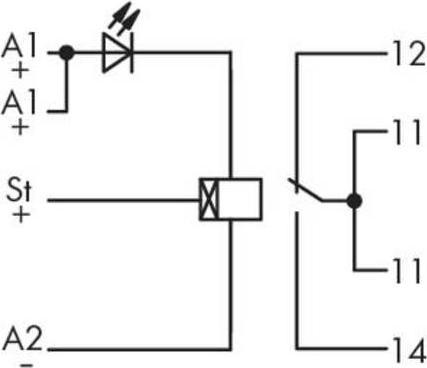 Produktbild Wago Zeitrelais Monofunktional 24 V