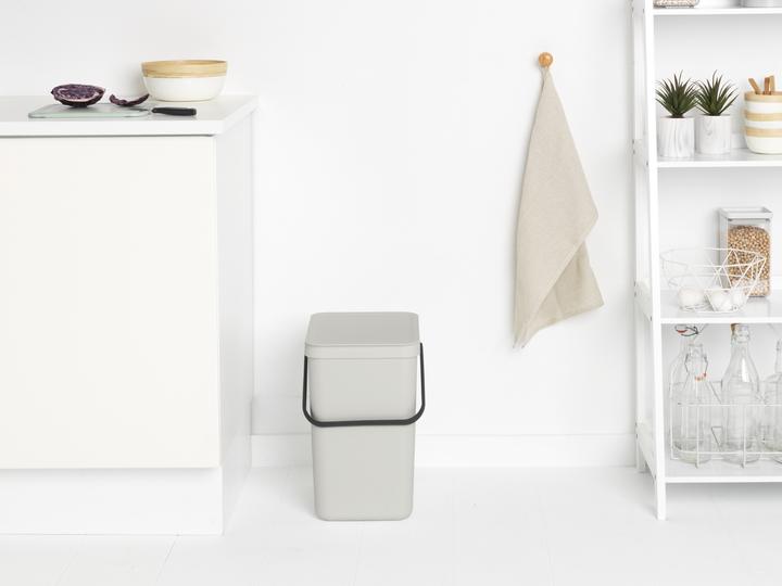 Immagine prodotto Brabantia Portarifiuti Sort & Go 25 l, grigio chiaro (25 l)