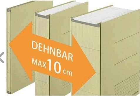 Actual product image Plus Japan Filing folder ZeroMax (A4, 100 mm, 1 x)