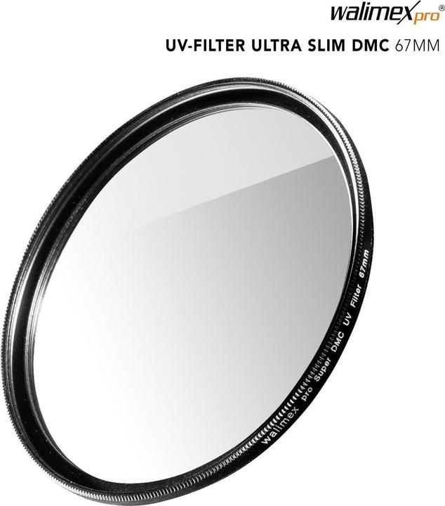 Actual product image Walimex pro per UV filter Slim Super DMC 67mm (67 mm, UV filter)