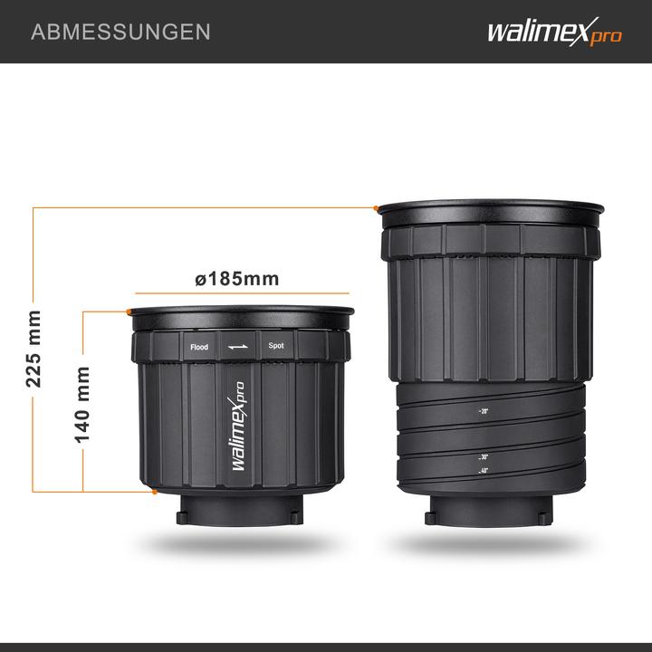 Produktbild Walimex pro Zoomspot Vorsatz 2X Bowens Mount