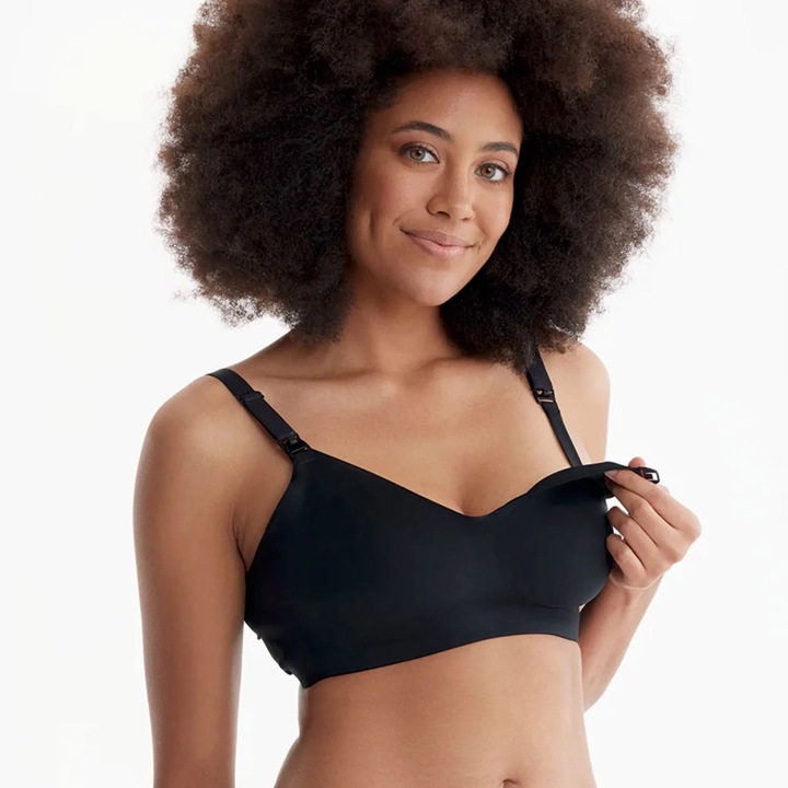 Produktbild Momcozy Nursing Bra black L (L)