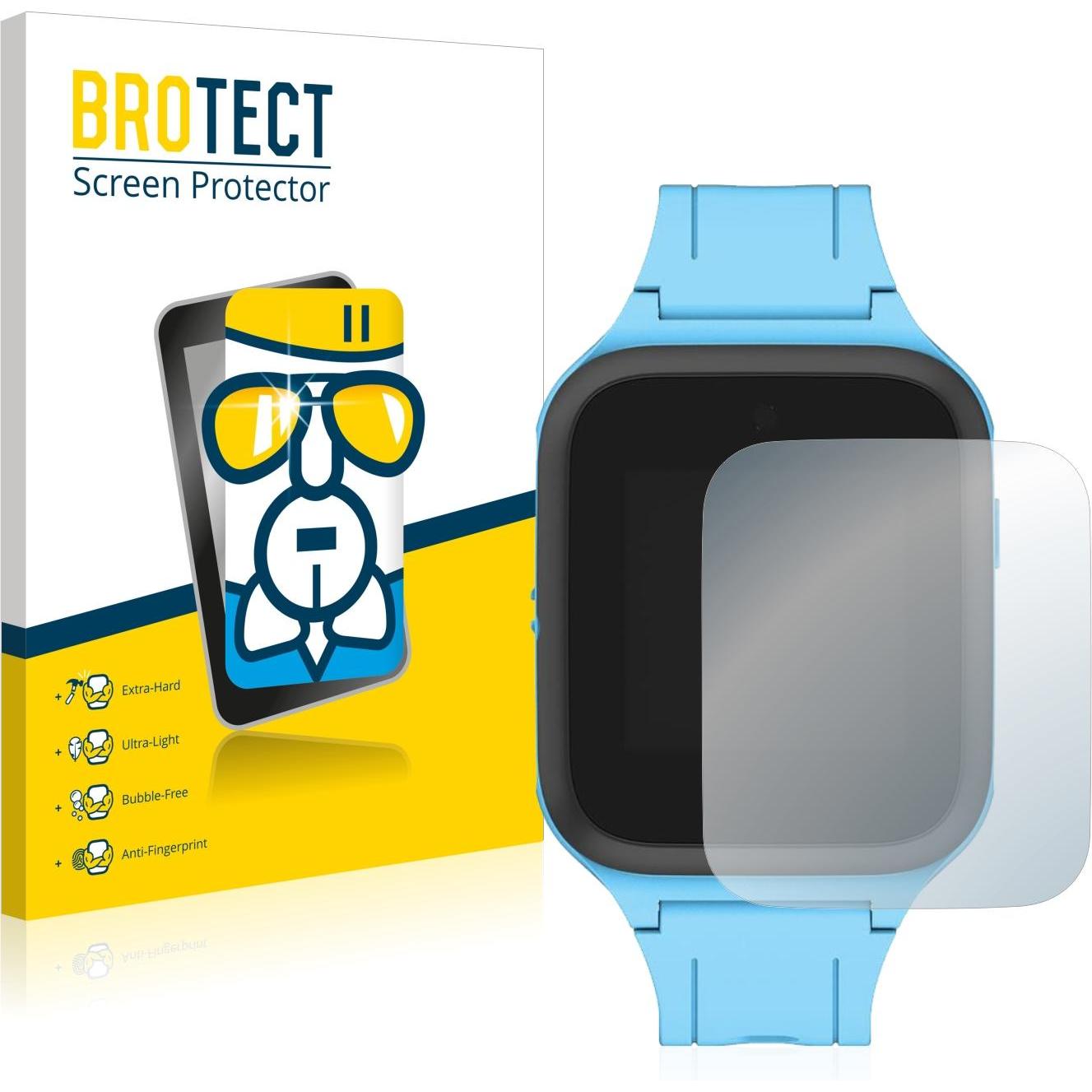 Thumbnail - BROTECT AirGlass Panzerglasfolie, Smartwatch Schutzfolie, Transparent