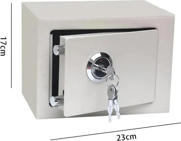 Extralink Startseite | Sicher zu Hause | Büro Schlüsselbox Safe weiss S-404