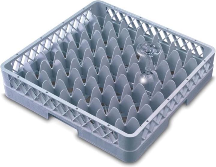 Gastronom Panier à verres Panier de base 49 compartiments max verre H8.8cm D6.2cm