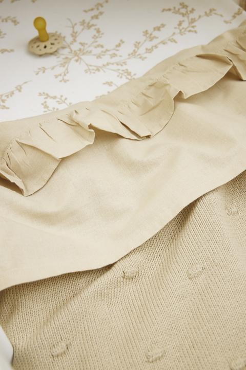 Actual product image Meyco Ruffle sand bed sheet