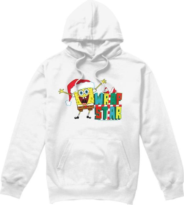 Produktbild Spongebob Squarepants Wrap Star At Christmas Kapuzenpullover (M)