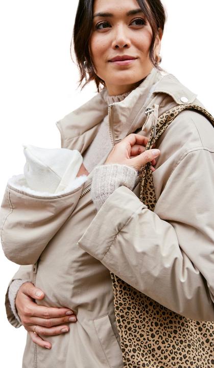 Produktbild Envie de Fraise 2-in-1-Umstandsjacke / Tragejacke mit Fäustlingen, Recycling-Wattierung (42)
