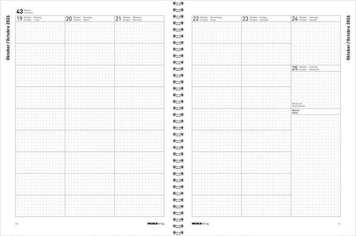 Image du produit Agenda Edition light SpiralFlex 2026/27 (23 x 30,5 cm)