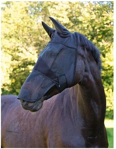 Actual product image Kerbl Fly mask with ear and nostril protection