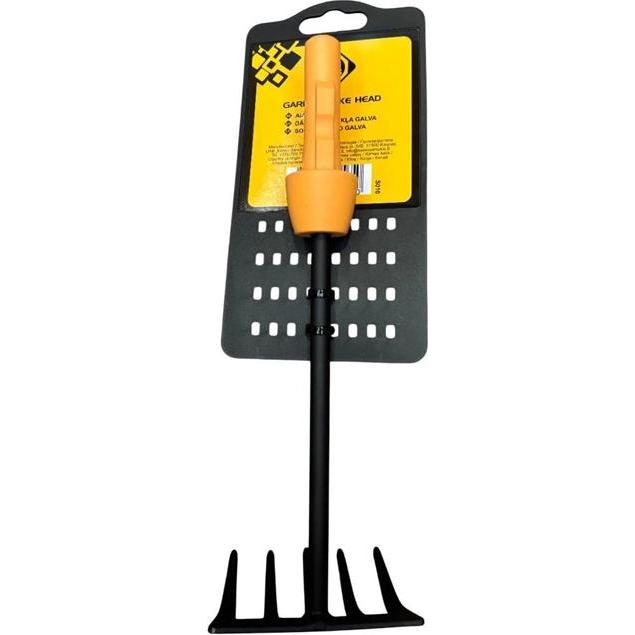 Forte tools, Utensile giardinaggio, Small rake universal S010, without handle, 240mm