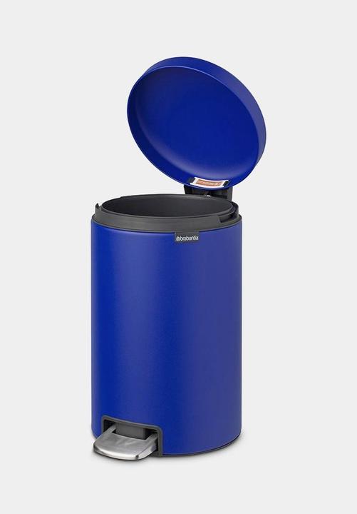 Actual product image Brabantia Pedal Bin Newicon 12 L Mineral Powerful Blue (12 l)