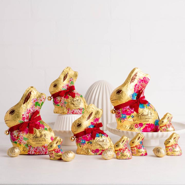 Immagine prodotto Lindt Coniglietto d'oro Fiore Edizione Latte Mini Pasqua (50 g)