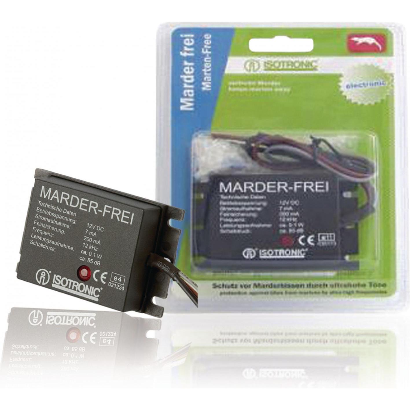 Isotronic, Marderabwehr, Marder-Frei Auto