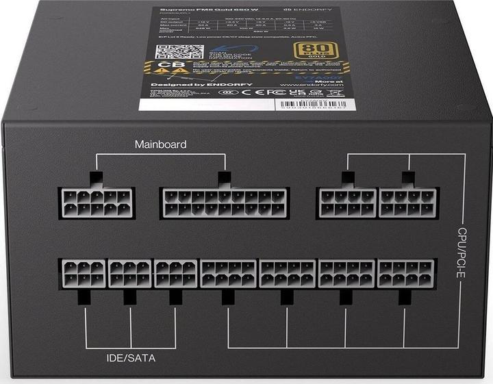 Produktbild Endorfy Zasilacz Supremo FM5 Gold 650W (EY7A007) (650 W)