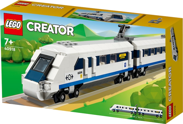 Image du produit LEGO Creator - Train à grande vitesse (40518, LEGO Creator 3-in-1)
