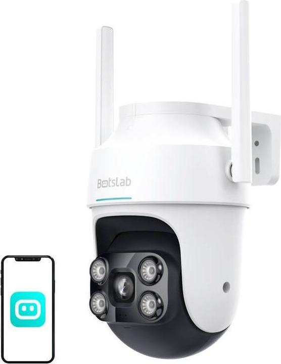 Image du produit Botslab Extérieur Pan / Tilt, Multi-scènes AI reconnaissance, 360° Smart Tracking, Large Aperture Lens, C