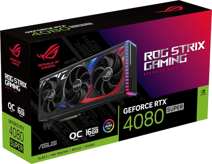 Actual product image ASUS ROG Strix GeForce RTX 4080 SUPER OC (16 GB)