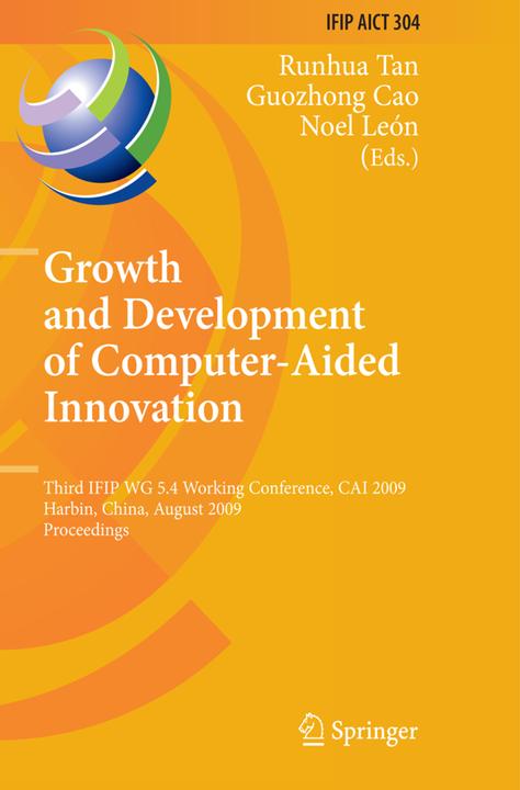 Actual product image Growth and Development of Computer Aided Innovation (Noel Leon, Guozhong Cao, Runhua Tan, 2011)