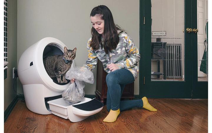 Actual product image Litter-Robot 4 (Self-cleaning litter tray, Cat litter box closed)