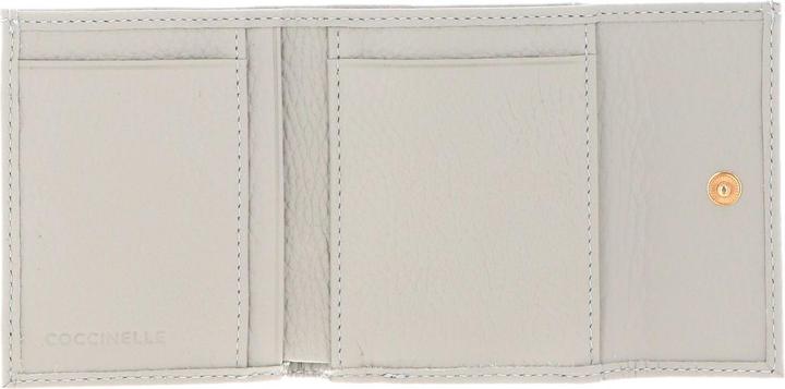 Actual product image Coccinelle Metallic Soft Mini Wallet Grainy Leather